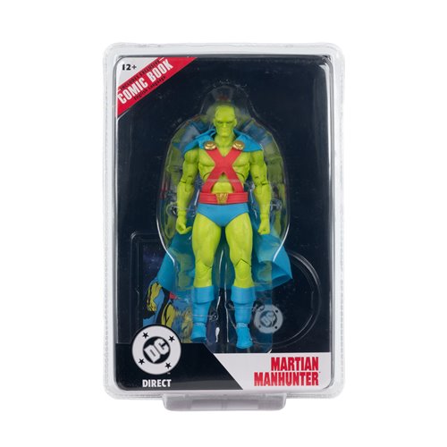 McFarlane DC Direct Page Puncher Justice League #77 Martian Manhunter w/Comic