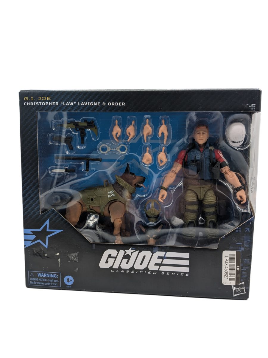 Hasbro G.I. Joe Classified Series Christopher "Law" Lavigne & Order Action Figure