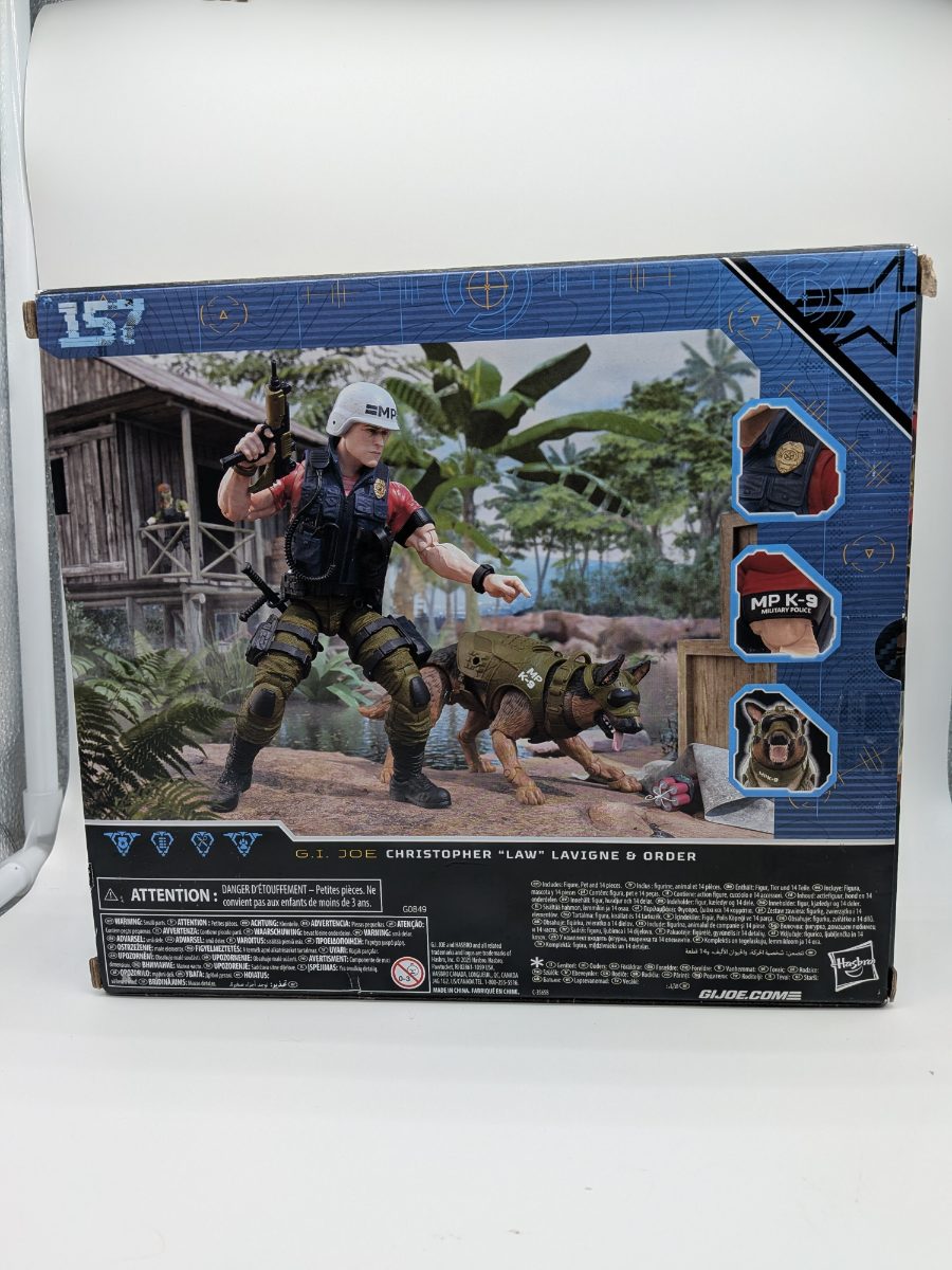 Hasbro G.I. Joe Classified Series Christopher "Law" Lavigne & Order Action Figure