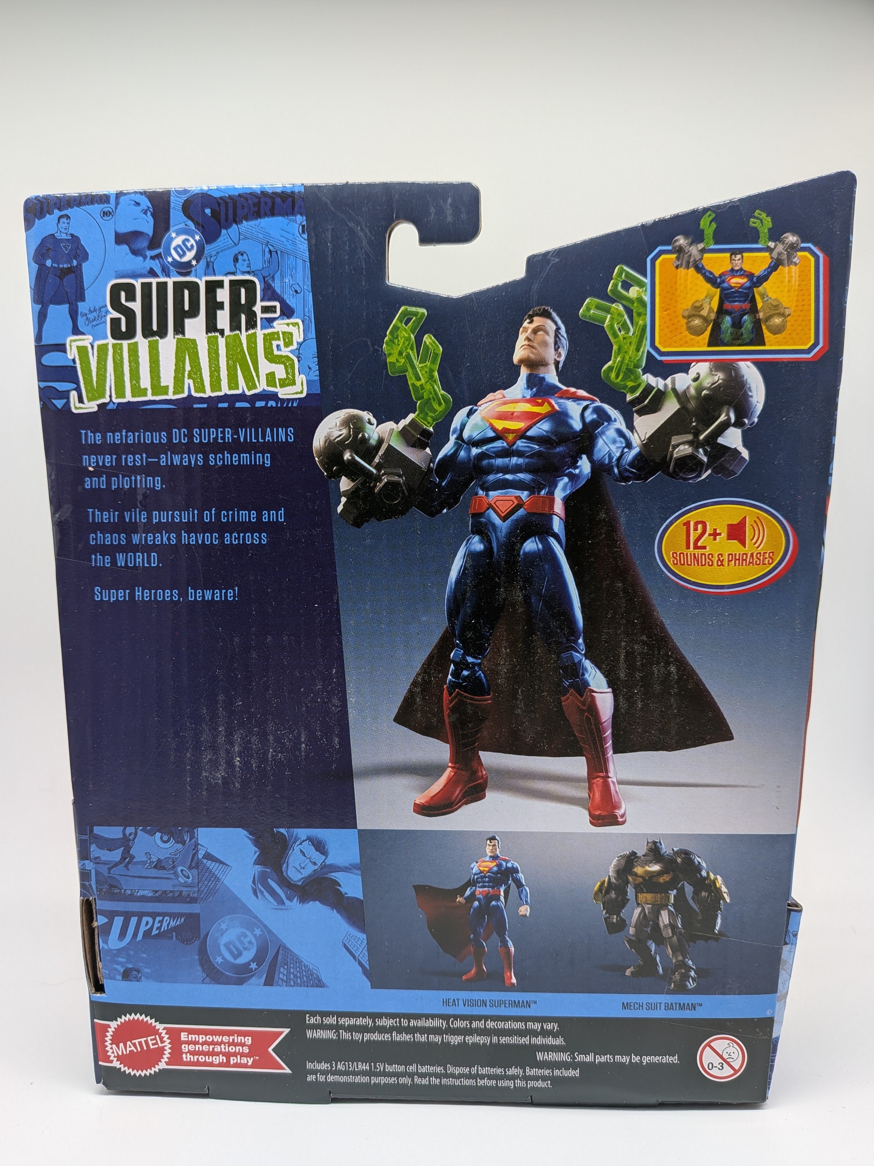 DC Premiere Wave 1 Heat Vision Superman Action Figure