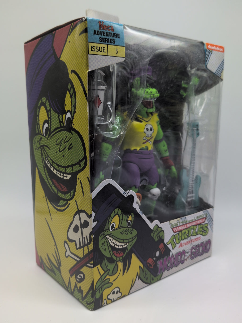 NECA Teenage Mutant Ninja Turtles Adventures (TMNT) Mondo Gecko Action Figure